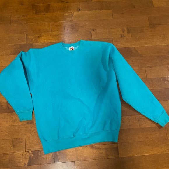 80s Fruit of the Loom THick Sweatshirt - Picture 1 of 4